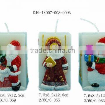 Christmas decoration candle