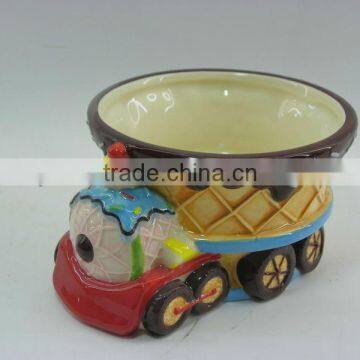 Newest Hot Sale Ceramic Car Bowl