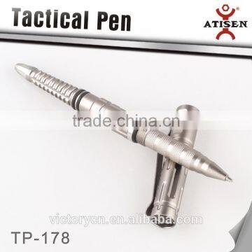 6061Aluminum Steel Tactical Ball Point Pen,glass Breaker 2 in 1 TP-178 photo-3