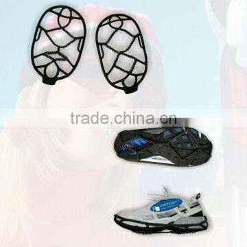 unisex rubber shoe cover snow & ice cleats grips