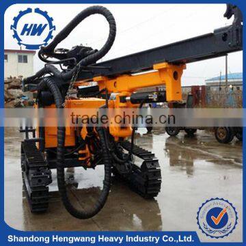 Top Drive Trailer/Crawler Mounted DTH Drill Rig for 260m