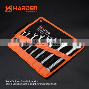8 Pcs Double Open -end Spanner Set Labor Saving Wrench Combination Ratchet Spanner