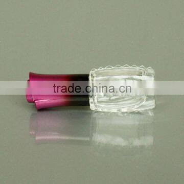 12ml Nail Polish Bottle Vintage Nail Polish Bottles With Red Plastic Brush Cap photo-2