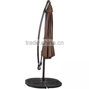 High Promotional Banana Folding Matel Offset Umbrella photo-2