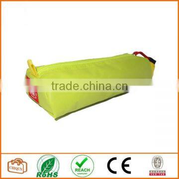 Tarpaulin Name Tag Small Pencil Case Pouch (Lime Green) photo-2