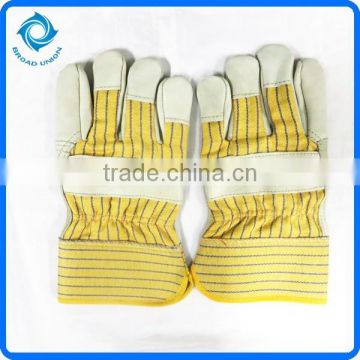 Cow Grain Leather Gloves Full Grain Leather Working Gloves