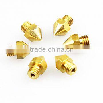 0.2mm 0.3mm 0.4mm 0.5mm 0.6mm Copper Nozzle Extruder Print Head 3D Printer Spray photo-4