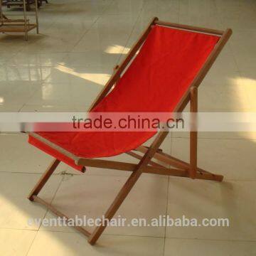 wholesale outdoor patio garden furniture wood folding wood recliner chair