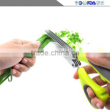 Stainless Steel the Multi - Layer Chopped Green Onion Cut Parsley Cut Cut the Vegetables Multi-functional Kitchen Shears photo-3