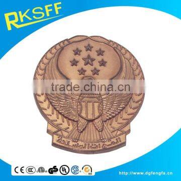 Promotion Mental Die Casting Purple- Bronze Plating Big Badge With High Quality photo-4
