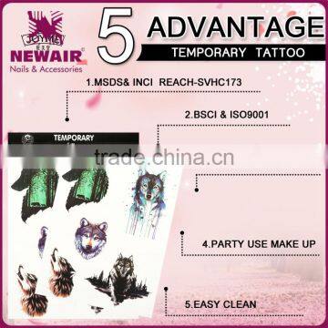 New Air Design Non-toxic Hand Skin Tattoo Sticker Temporary Tattoo Designs photo-3