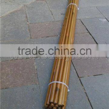 Black Tapered Bullet Arrow Points Crimped On Bamboo Shafts For Bow