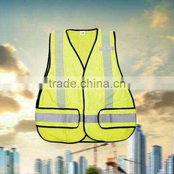 2015 high quality Nylon/poly mesh safety vest Made in China Dery