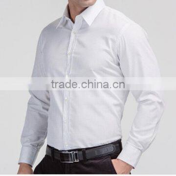 Custom Slim Fit Cut Cotton Dress Shirts Business Shirts Cotton Mens White Shirts photo-5