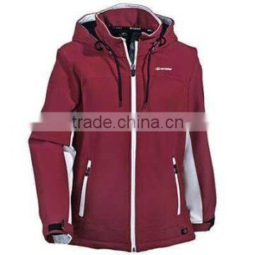 Women's GI Aged Brick Colorblock Soft Shell waterproof Jacket