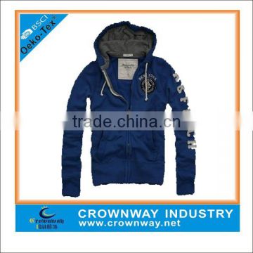 wholesale hooded sweatshirt made of 80%cotton 20% polyester