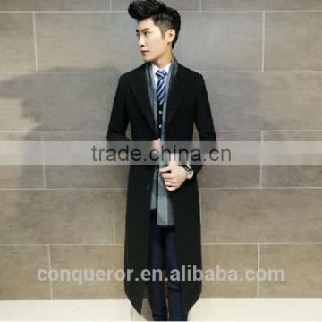 Wool Winter Coat Made to Measure Men Overcoat BCZ014 photo-3