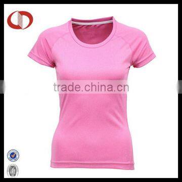 Women short sleeve blank custom compression shirts