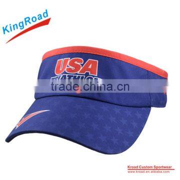 Custom made breathable cool running visor/cap