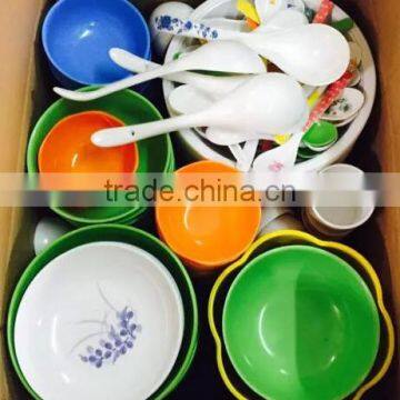 Eco-friendly Melamine Tablewear Cute Baby Reusable Plastic Soup Bowl With Custom Print photo-4