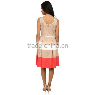 Women Casual One Piece Dress in Floral Print off the Shoulder Floral Dress Patterns photo-2