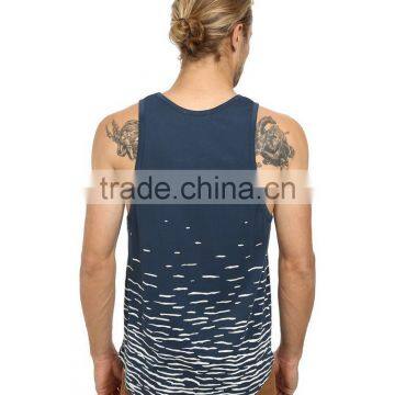 Cheap Oversized Modal Hemp Tank Tops for Men in Bulk photo-3