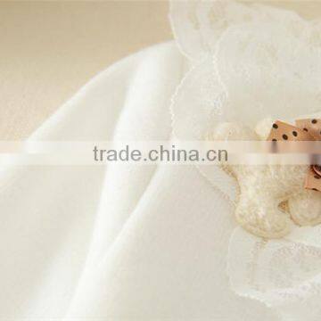 Chinese Wholesale Blouses for Little Girl Bottoming Shirt With Appliqued Lovely Bears for Kids photo-3