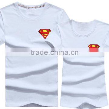 2016 Top Fashion Black Print Couple T-Shirt