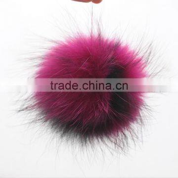 Myfur Fashion Wholesale Price Multi Color Raccoon Fur Ball photo-4