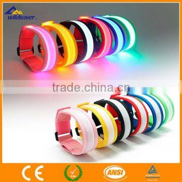 Road safety novelty product led lighting armband