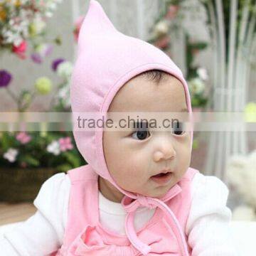 3 Colors in Knit Cotton Baby Hat, Ear Warm Baby Hat photo-3