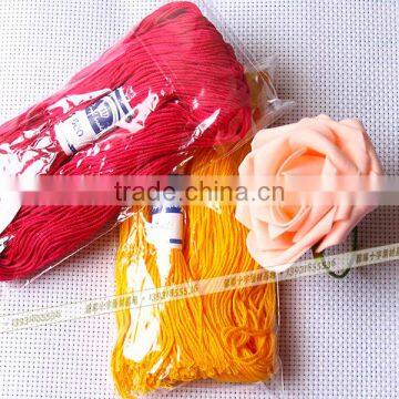 Cross Stitch Embroidery 100m Hand Embroidery Silk Thread 100% Cotton 447 DMC Color photo-4