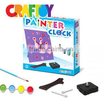 Kids Project Girl Craft Deisgn Your Clock Princess Style photo-3