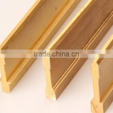 copper profiles fashion metal building brass bar