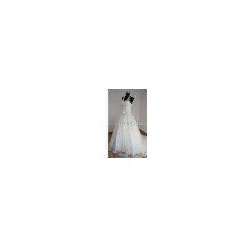 Spw09006-halter Wedding Dress, Bridal Gown