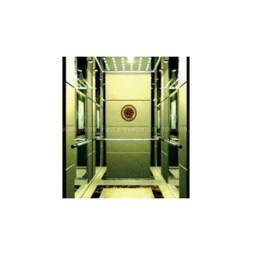 लघु यंत्र कक्ष युक्त आलीशान यात्री एलेवेटर