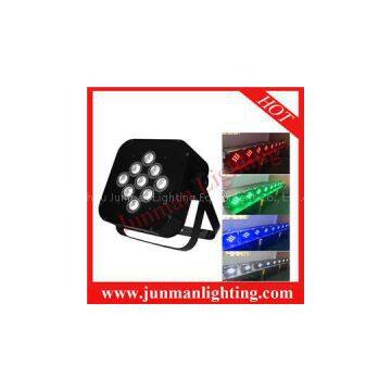 9*10w RGBW 4 In 1 Flat LED Par Light Stage Light