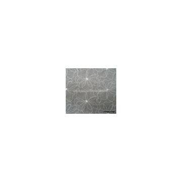 organza/voile  plain embroidery fabric