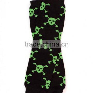 black skull new lovely baby leg warmers