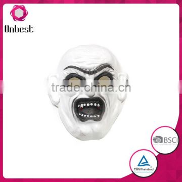 New arrival ghost mask white plastic halloween masks for sale eva mask cheap