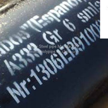 ASME SA333 Gr.6 Seamless Steel Pipe