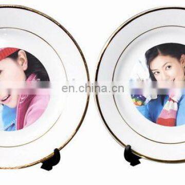 sublimation plate printing/blank plate/white blank plate