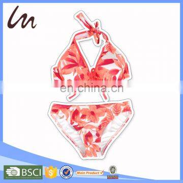 sexy push up hot sexy girl photo transparent bikini children swimwear