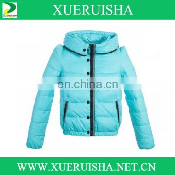 wholesale cheap prices custom girls beautiful down jacket