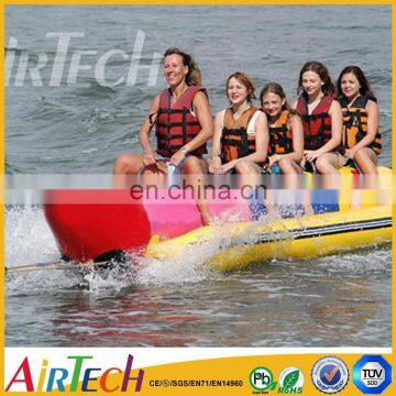 Hot sell inflatable water banana boat from china