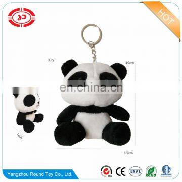 Panda plush soft cute promotional fancy kids gift stuffed keychain toy