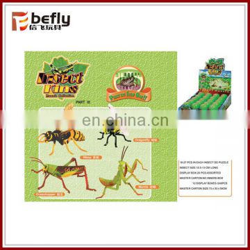 3D novelty puzzle beetle insect toy