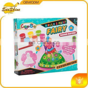 Top sale cheap mould & paint craft hommade decorations Fairy kit