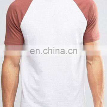 China Wholesale 100% Cotton Raglan Sleeve Multicolor T-shirts Oem photo-3