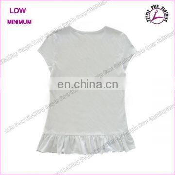New Arrival 2016 Cotton Baby Girls T-shirts Cute Butterfly Print Kids Shirts photo-2